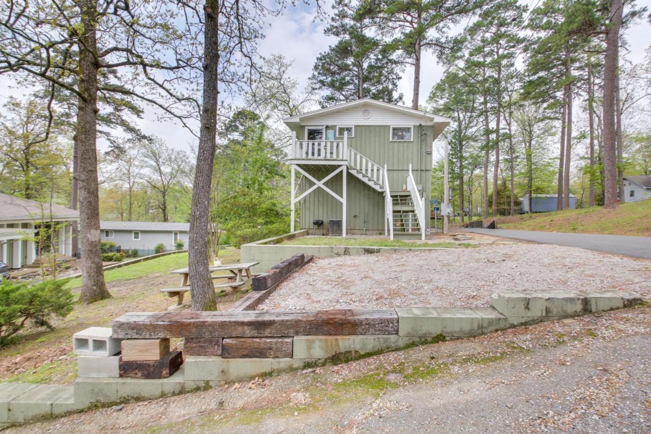 Cozy Lake Cabin With Dock In Hot Springs Natl Park Lake Hamilton Exterior foto