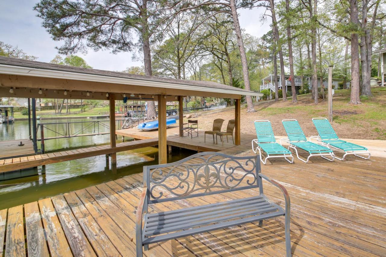 Cozy Lake Cabin With Dock In Hot Springs Natl Park Lake Hamilton Exterior foto