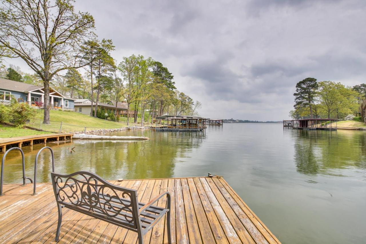 Cozy Lake Cabin With Dock In Hot Springs Natl Park Lake Hamilton Exterior foto