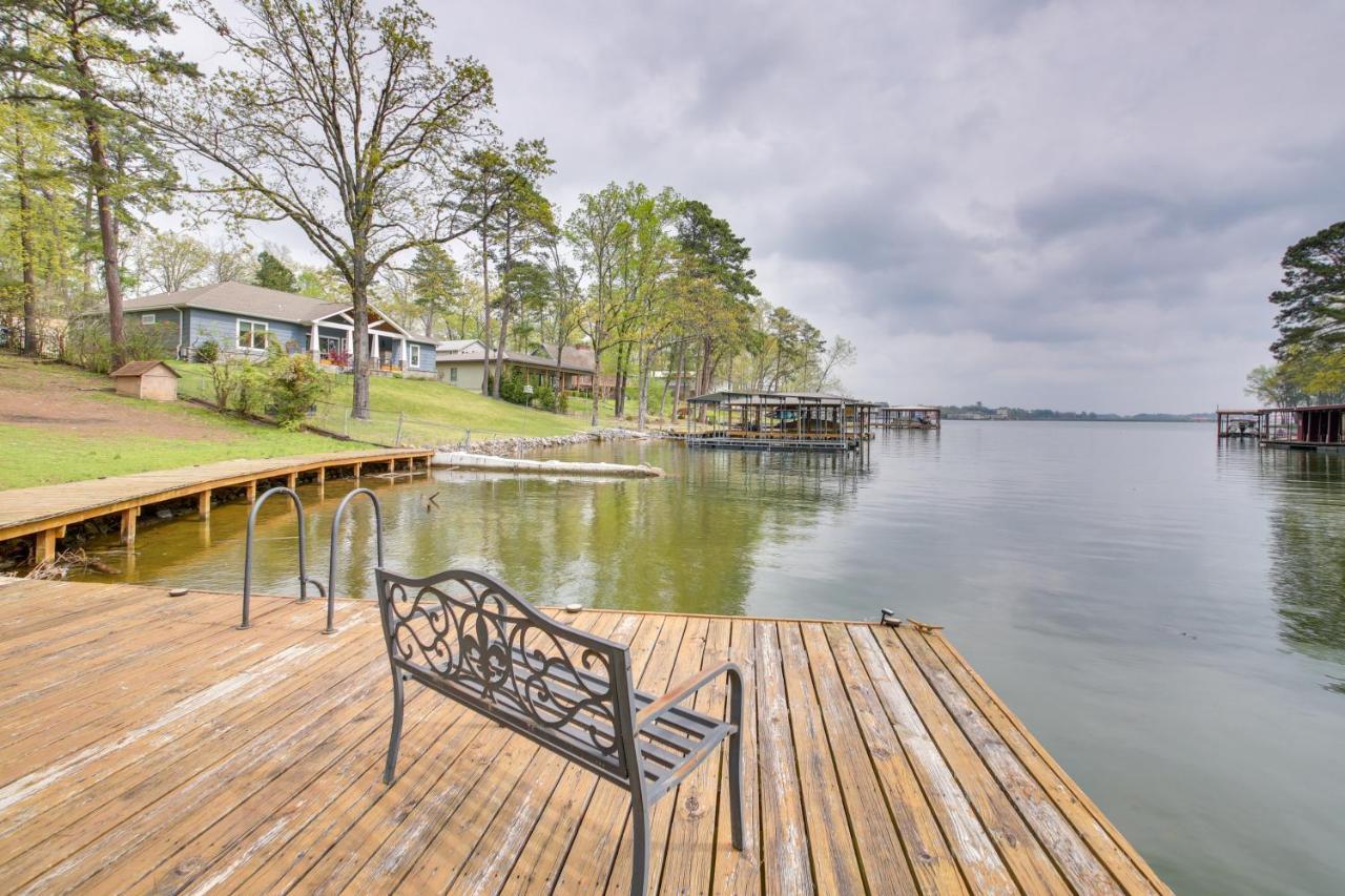 Cozy Lake Cabin With Dock In Hot Springs Natl Park Lake Hamilton Exterior foto