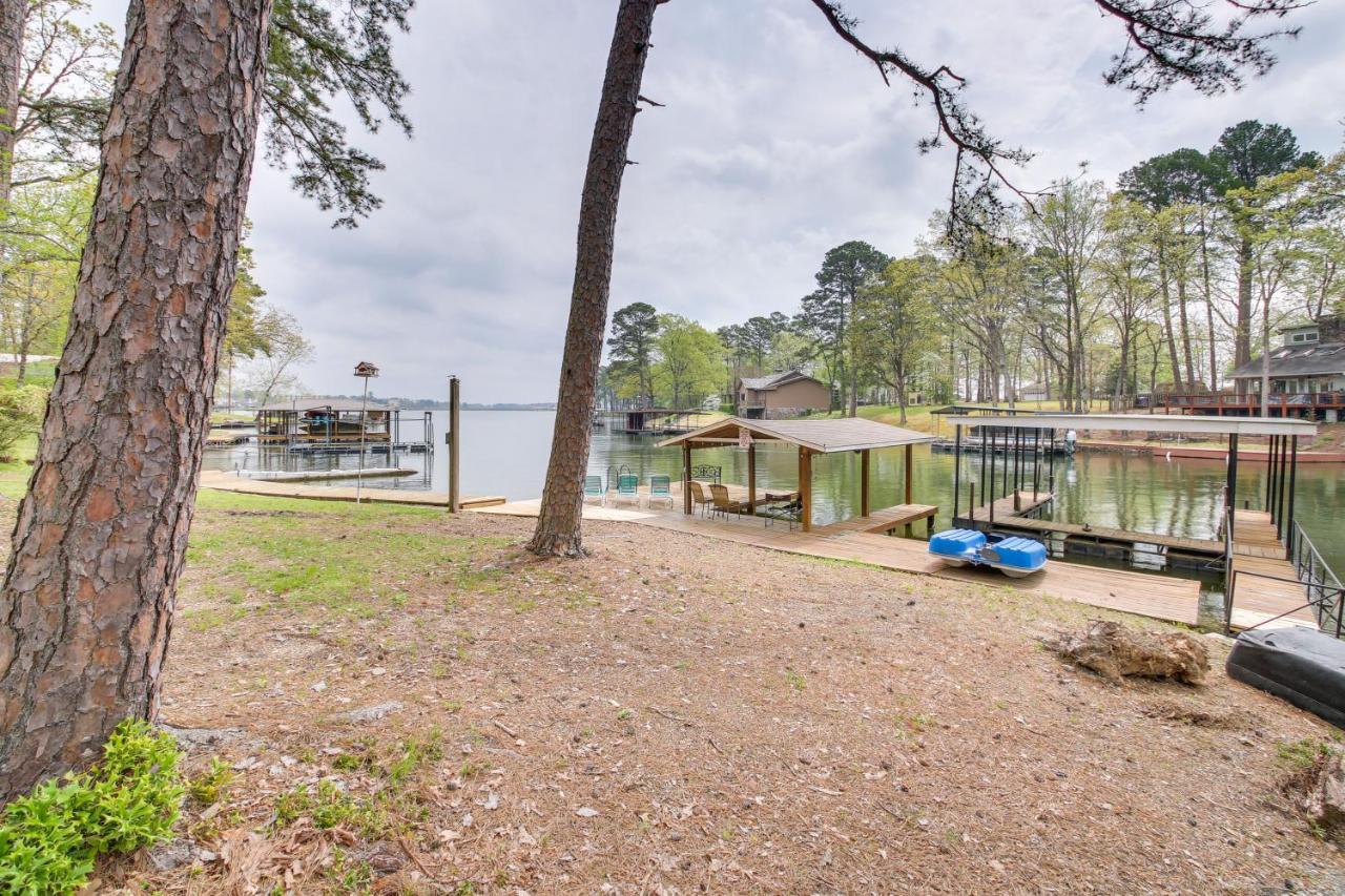 Cozy Lake Cabin With Dock In Hot Springs Natl Park Lake Hamilton Exterior foto