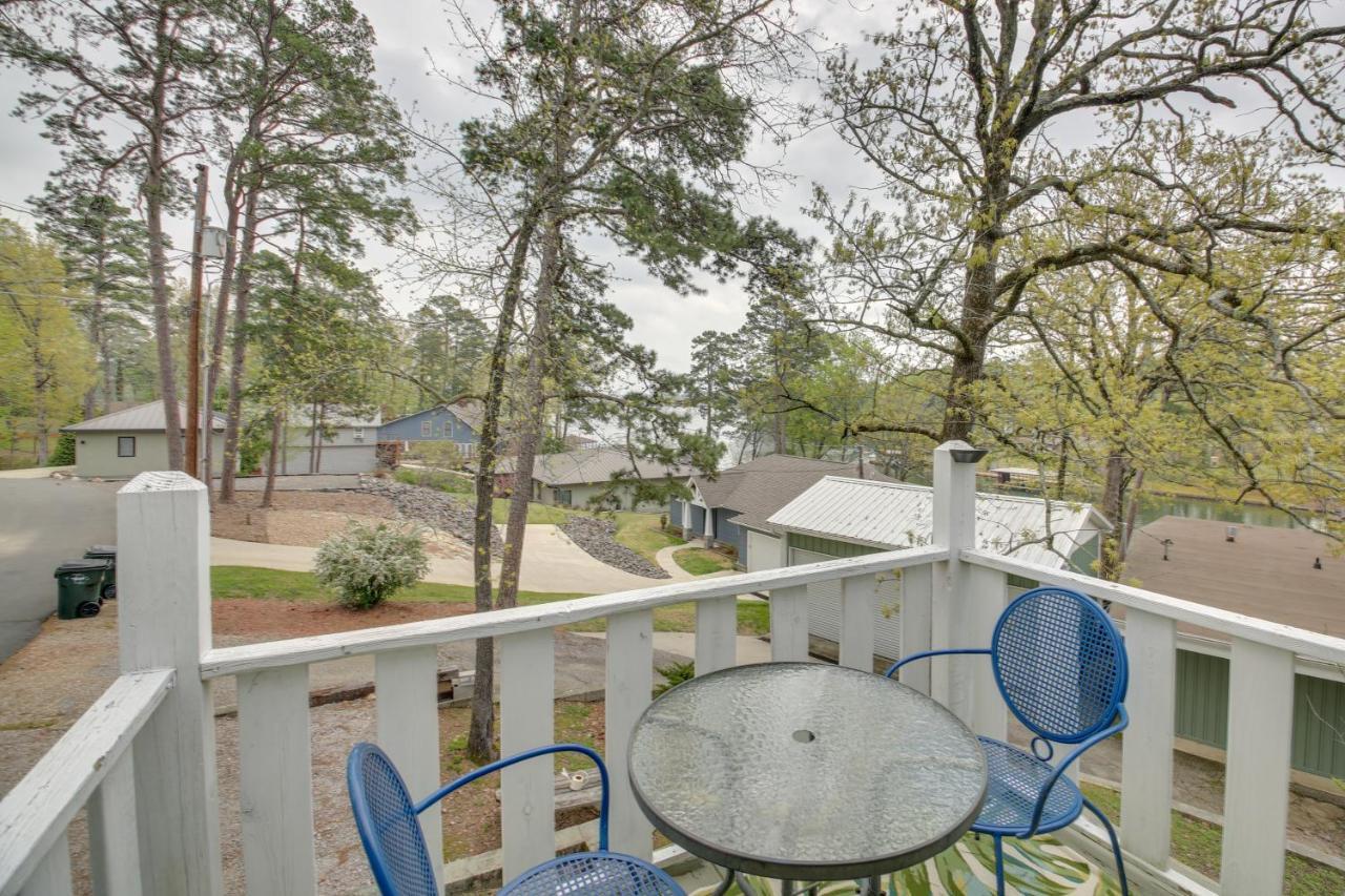 Cozy Lake Cabin With Dock In Hot Springs Natl Park Lake Hamilton Exterior foto