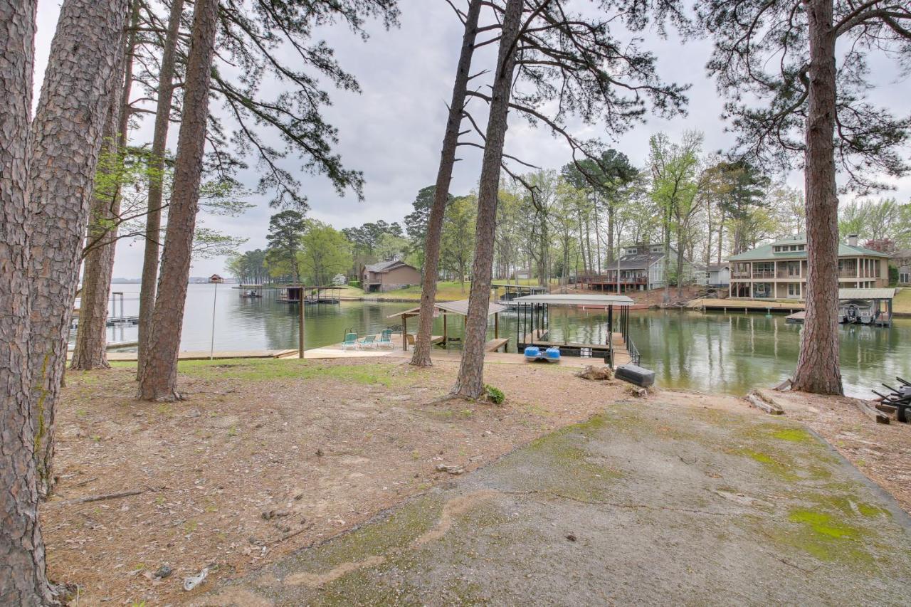 Cozy Lake Cabin With Dock In Hot Springs Natl Park Lake Hamilton Exterior foto