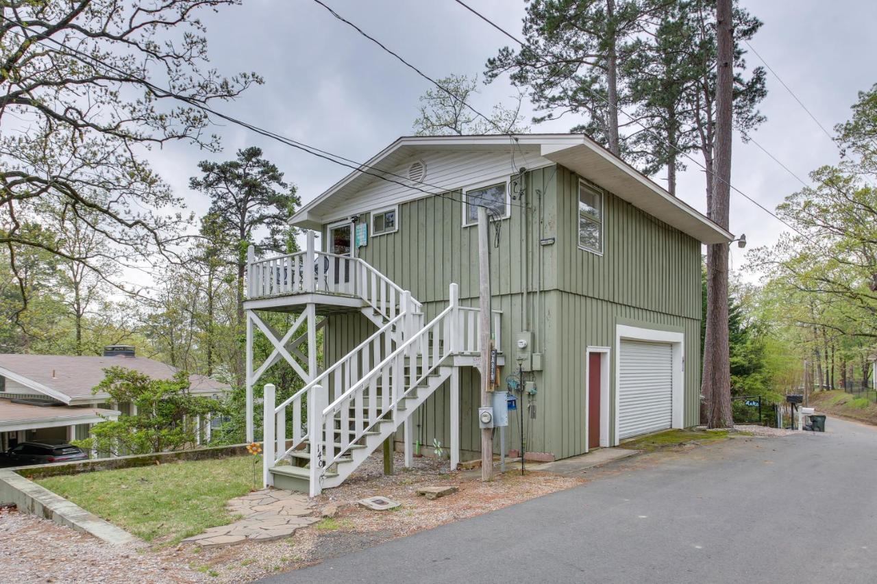 Cozy Lake Cabin With Dock In Hot Springs Natl Park Lake Hamilton Exterior foto