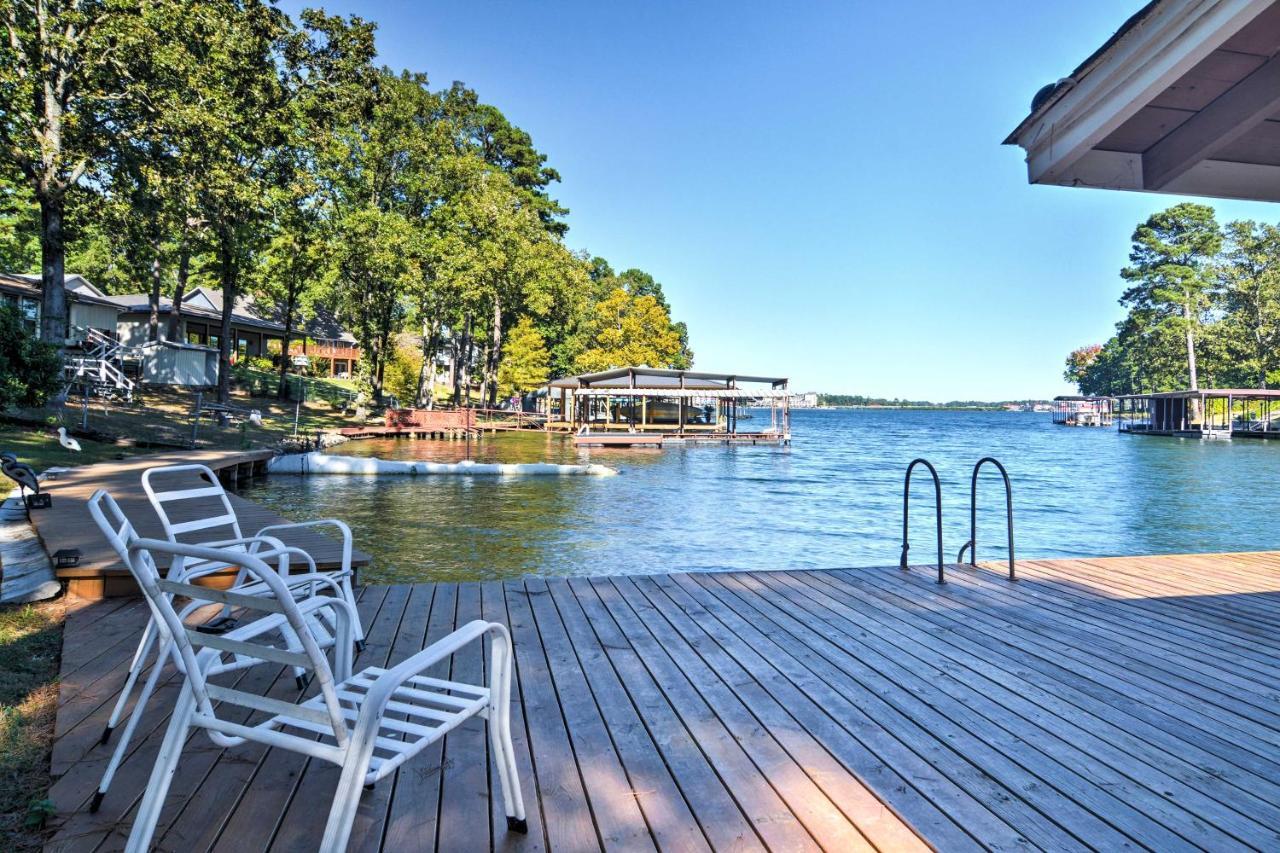 Cozy Lake Cabin With Dock In Hot Springs Natl Park Lake Hamilton Exterior foto